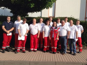 Gruppenbild des DRK-Ortsvereins Bergshausen